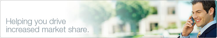 Helping you drive increased market share.